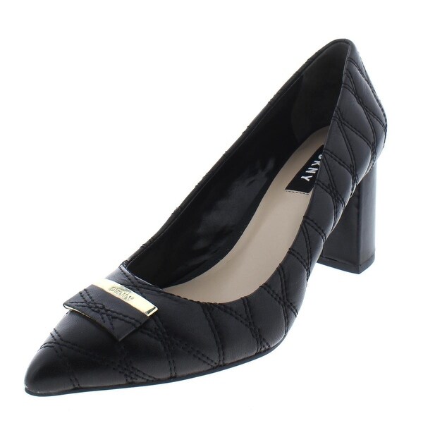 dkny block heels