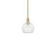 Option Brushed Brass / Clear