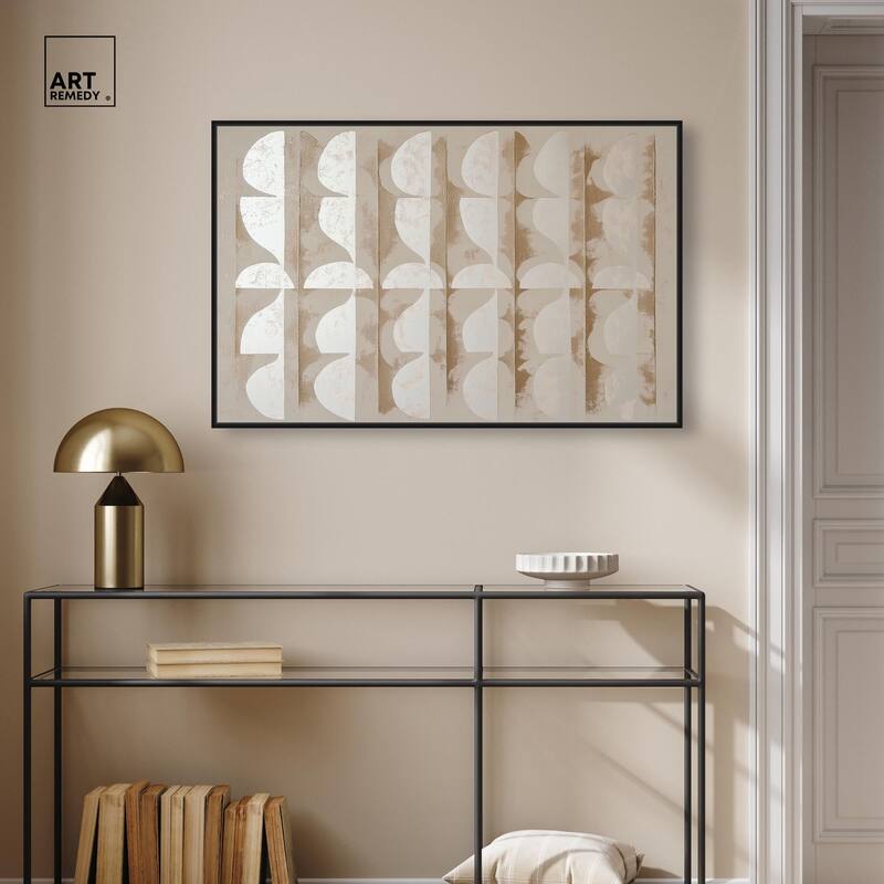 Columnar Shapes I Canvas by Art Remedy