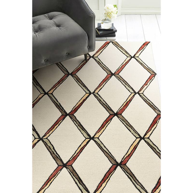 Libby Langdon Upton Mod Scape Handtufted Wool Rug