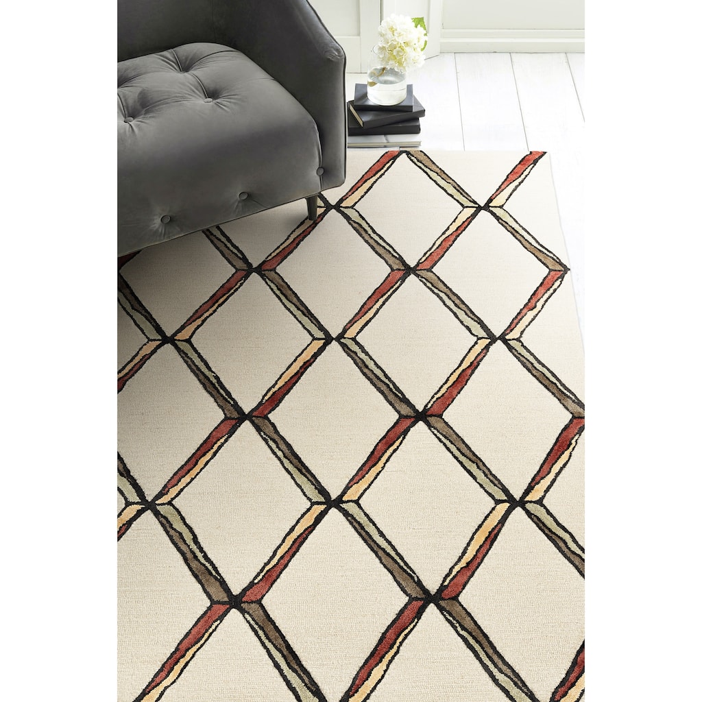 Libby Langdon Upton Mod Scape Handtufted Wool Rug