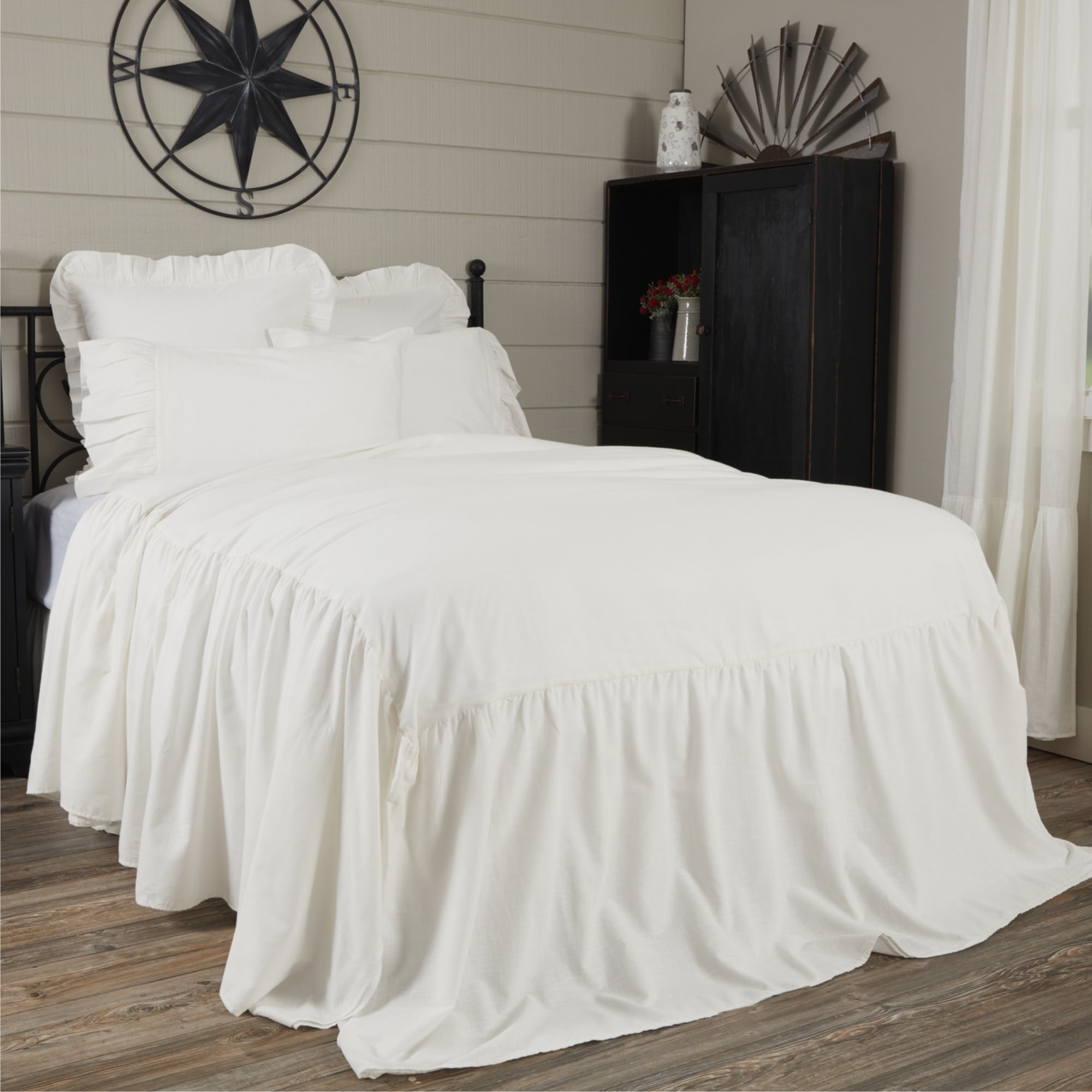 Elizabeth Ruffled Twin Bedspread
