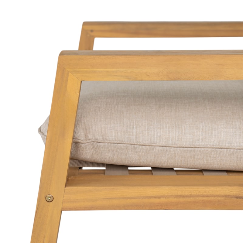 Christopher Knight Home- Ramsey Outdoor Acacia Wood Club Chair