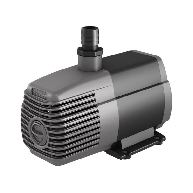 Active Aqua 1000 GPH Submersible Water Pump and 25 Foot Vinyl Irrigation Tubing - 4.5