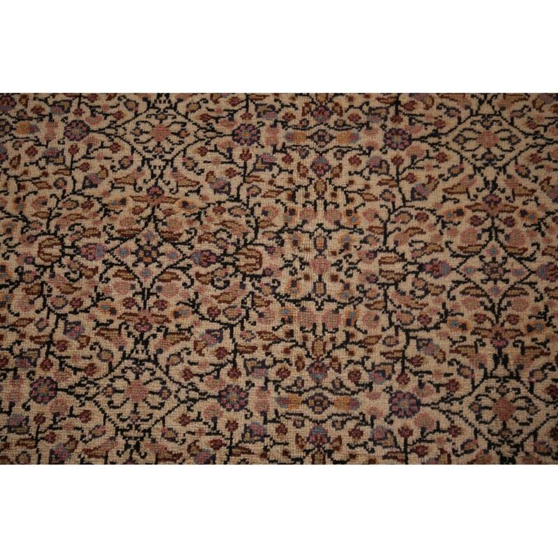 Anatolian Turkish Vintage Rug Hand-Knotted Oriental Wool Carpet - 6'6" X 9'7"