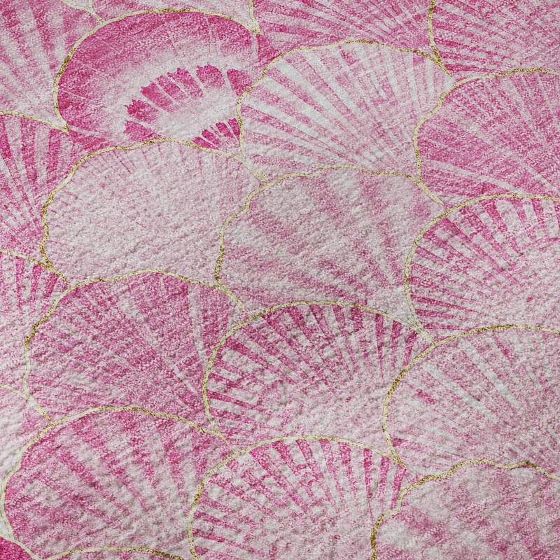 Premium Washable Super Soft Coastal Seashell Mayfield Rug