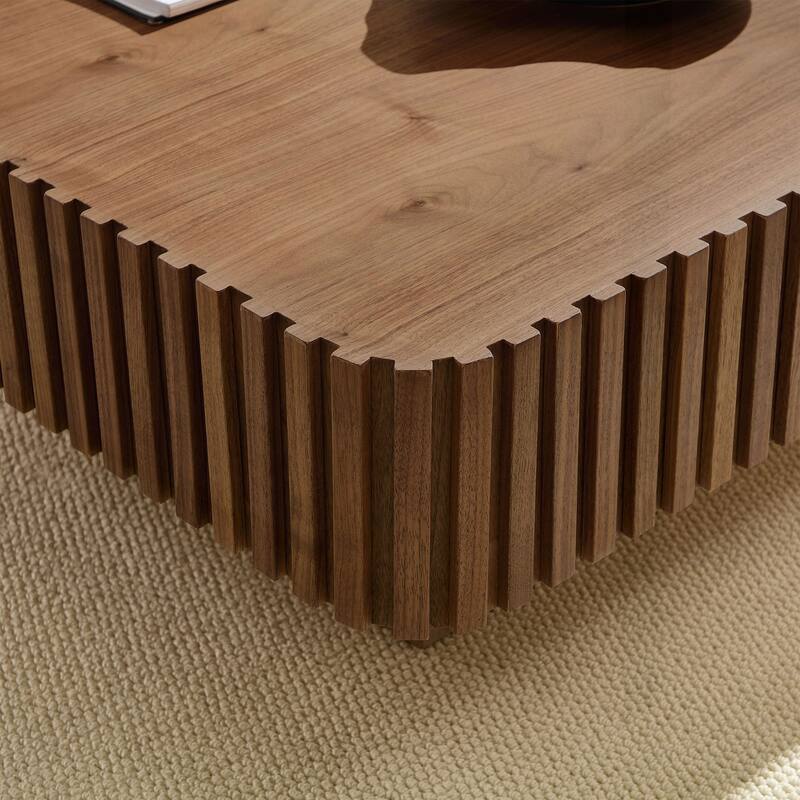 Versatile MDF Coffee Table with Sturdy Construction for Living Spaces