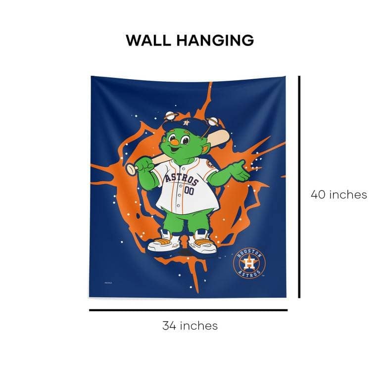 MLB Mascot Printed Wall Hanging