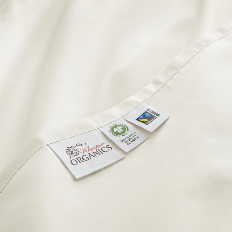 Organic Cotton Sateen Bed Sheets - 300 Thread Count