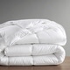 preview thumbnail 6 of 4, Croscill Signature White Dobby Cotton Down Alternative Comforter