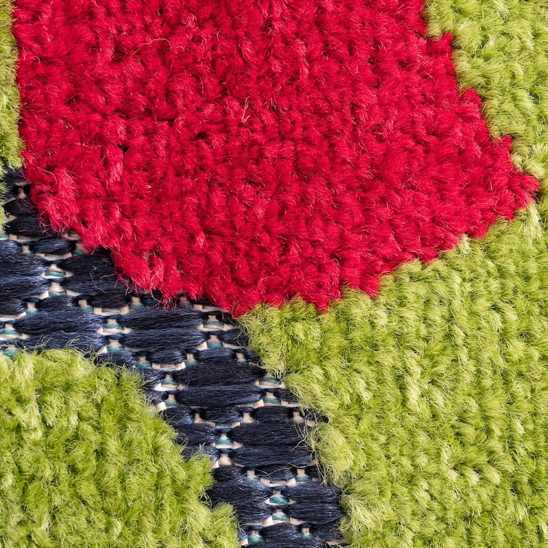 Origin Coastal Floral Indoor/Outdoor Area Rug