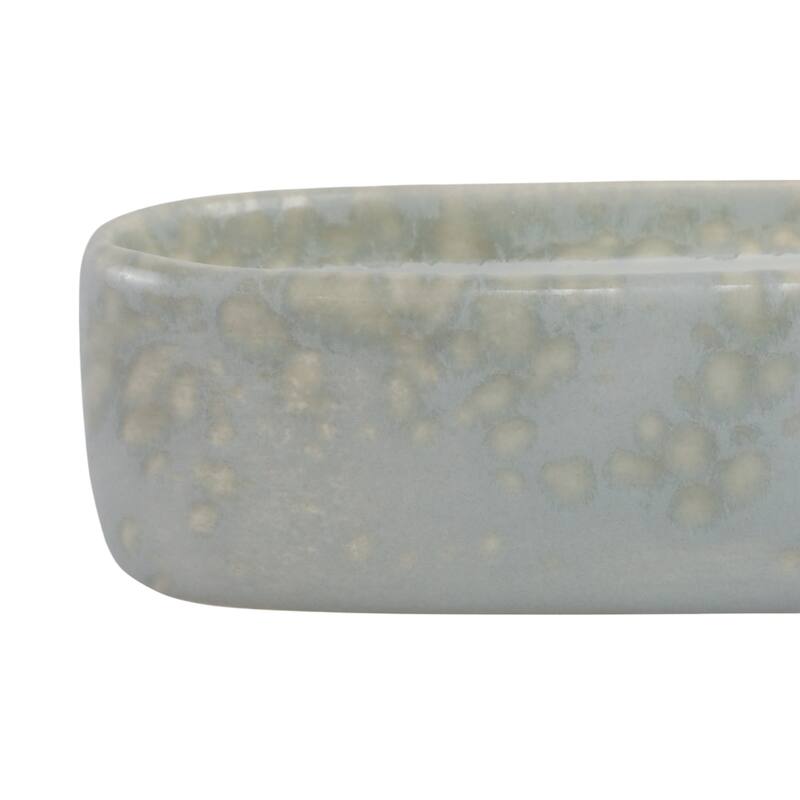 Pottery Wicks Decorative Indoor Candle for Home Decor - 14" Blue - 13.5"