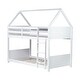 preview thumbnail 58 of 58, Rubber Wood Bunk Bed with Safety GuardrailsTwin Over Twin