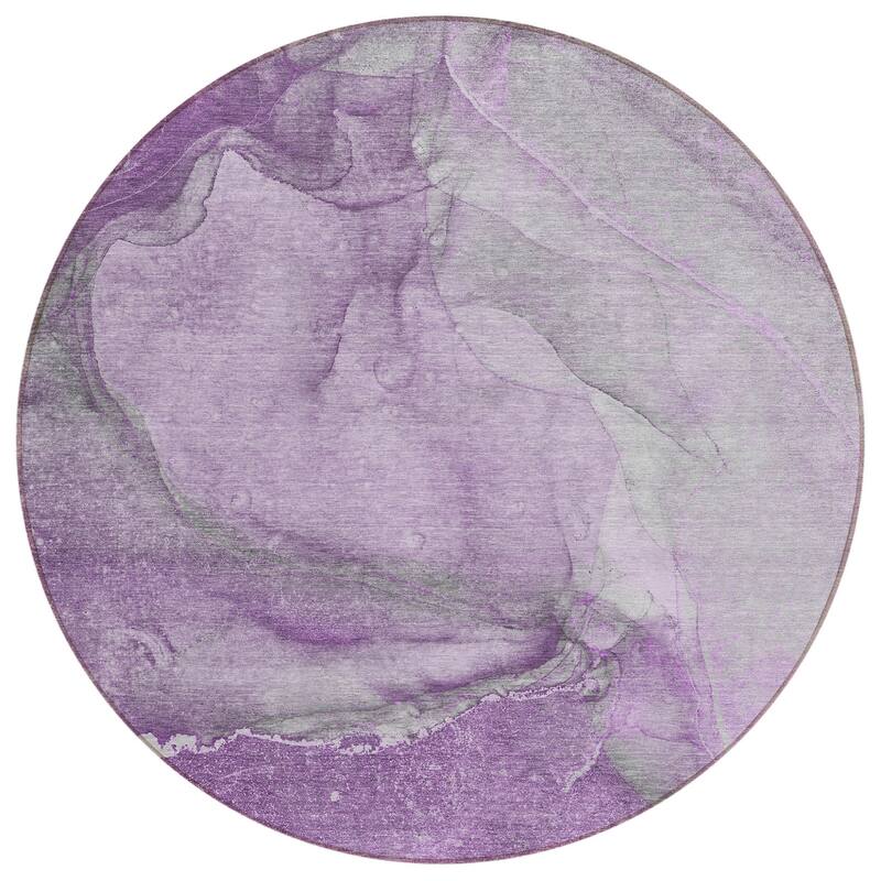 Gami Modern Art-Inspired Weather Resistant Blended Style Runner Outdoor Rug