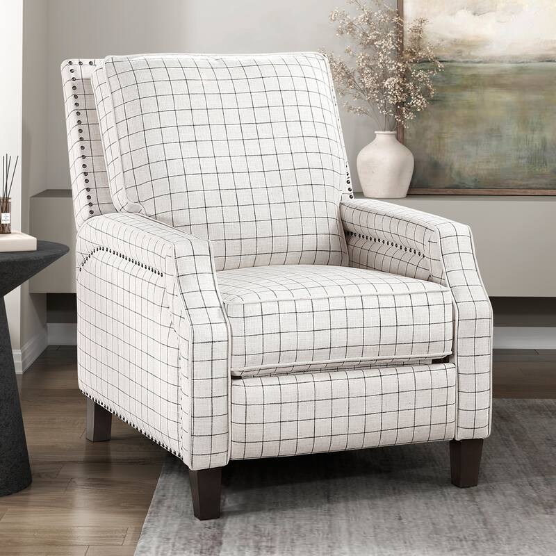 Beatrice 30" Textured Push back Recliner - Self-Reclining Motion