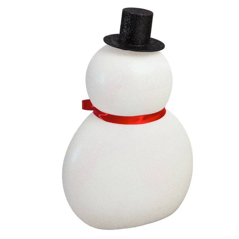 17'' Tall LED Acrylic Table Decor, Snowman
