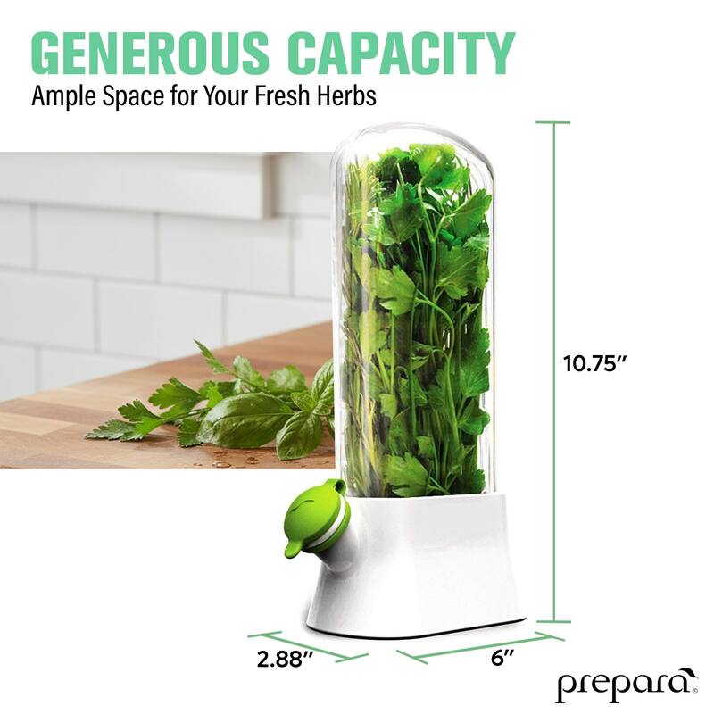Prepara Set of 2 Herb Savor Fresh Herb Keeper