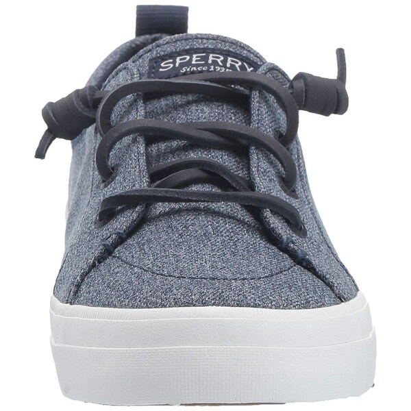 women's crest vibe sparkle chambray sneaker