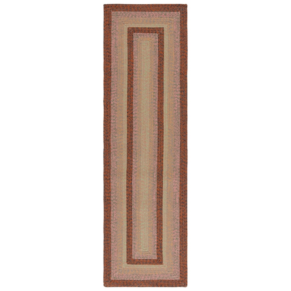 SAFAVIEH Handmade Braided Rosete Indoor/Outdoor Machine Washable Rug