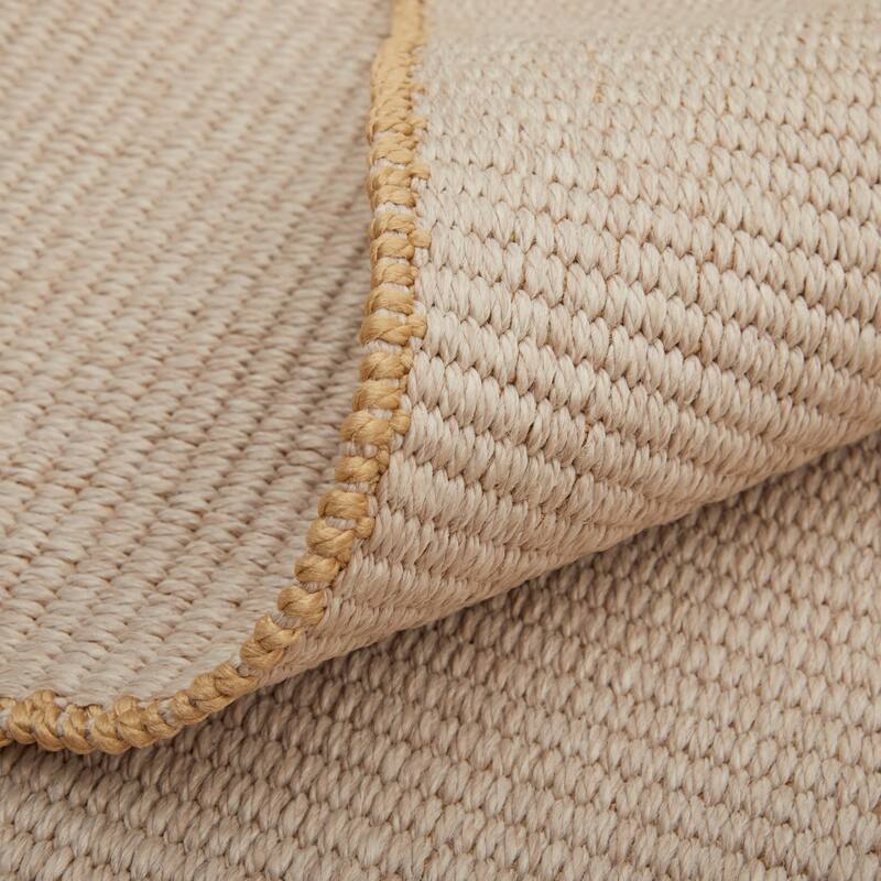 Grand Bazaar Izmir Hand Woven Solid Modern Area Rug