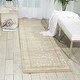 preview thumbnail 8 of 8, Nourison Symphony Traditional Shimmer Hand-tufted Area Rug 2'3" x 8' Runner - Ivory - Rectangle