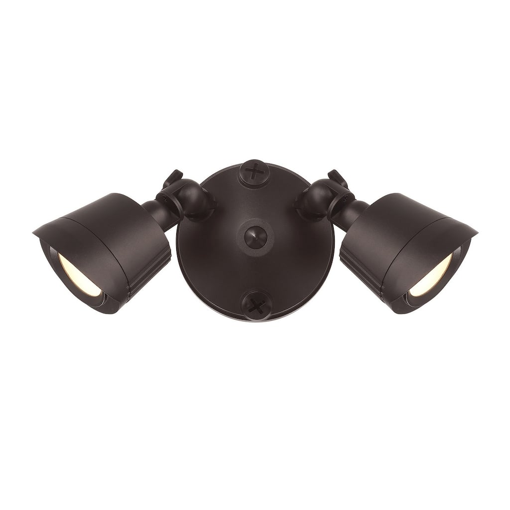 Bronze LED Double Flood Light