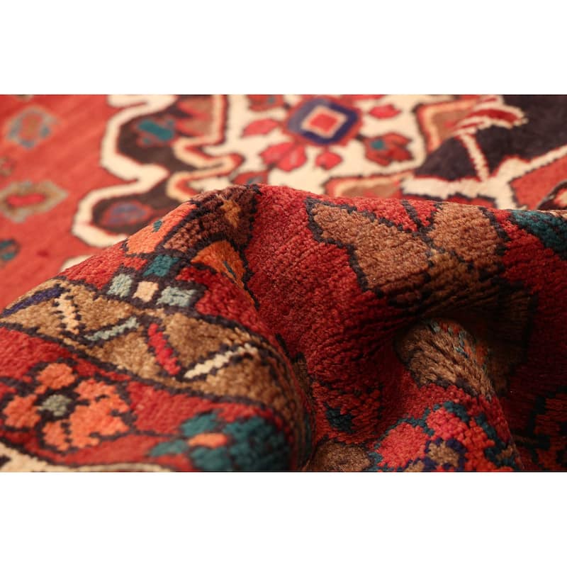 ECARPETGALLERY Hand-knotted Anadol Red Wool Rug - 4'7 x 9'0