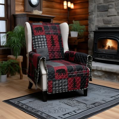 Donna Sharp Red Forest Polyester Furniture Covers