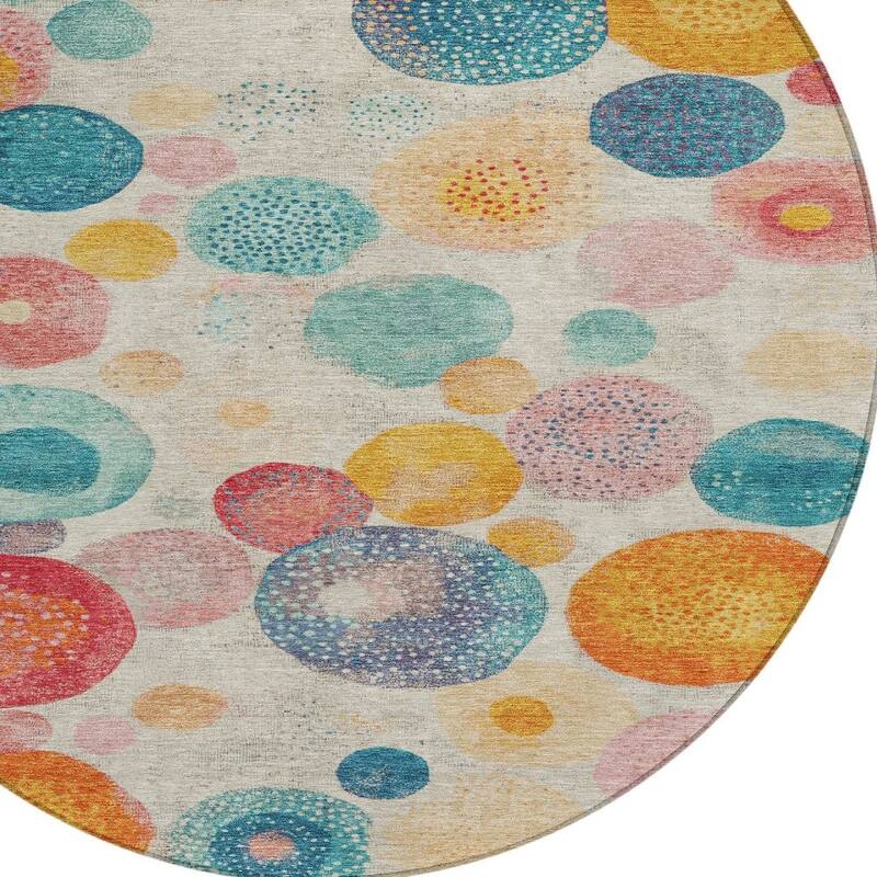 HomeRoots Geometric Transitional Rectangle Outdoor Rug