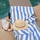 preview thumbnail 30 of 30, Arkwright Oversized Beach Towels (30x70, 4-Pack), Striped Pool Towel - 30 x 70 Inch