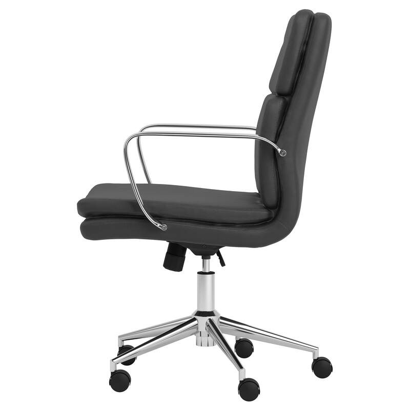 Ximena Upholstered Adjustable Mid Back Office Chair