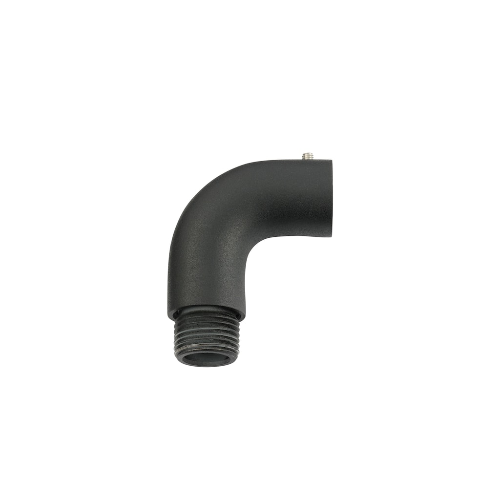 Kichler Lighting Brass 90° Elbow in Black Brass, Landscape Lighting, (2.75" x 2" x. 5"), 15514BKB - 2.75