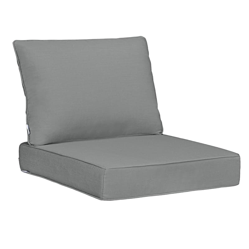Sunbrella Fabric Outdoor Chair Seat Cushion Set