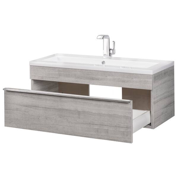 Shop Cutler Kitchen And Bath Fv Tr 42 Trough 42 Wall Mounted