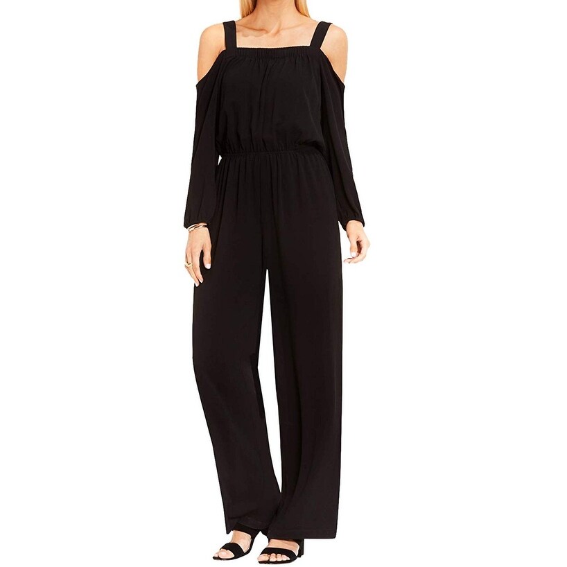 vince camuto cold shoulder jumpsuit