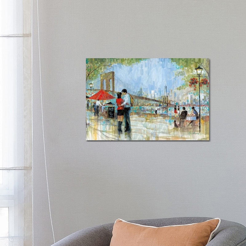 iCanvas "New York Romance II" by Ruane Manning Canvas Print - 18x26x1.5