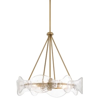 Minka Lavery 3695 Elora 6 Light 24" Wide Multi Light Pendant with