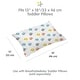 preview thumbnail 14 of 42, BreathableBaby Cotton Percale Pillowcase, For 13" x 18"/33 x 46 cm Toddler Pillow, Prints (2-Pack)