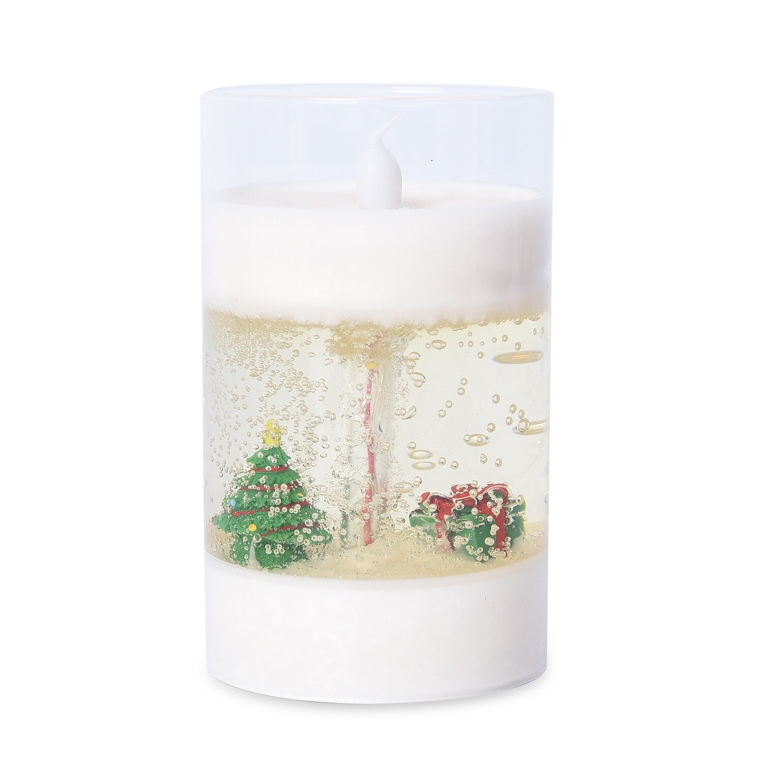 Shop Black Friday Deals On Christmas Theme Wax And Gel Candle 5x3 On Sale Overstock 32025828
