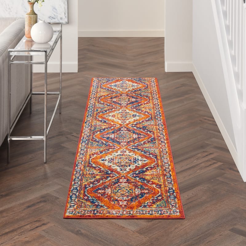 Nourison Allur Boho Tribal Geometric Area Rug
