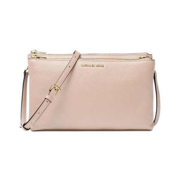 michael kors adele leather crossbody