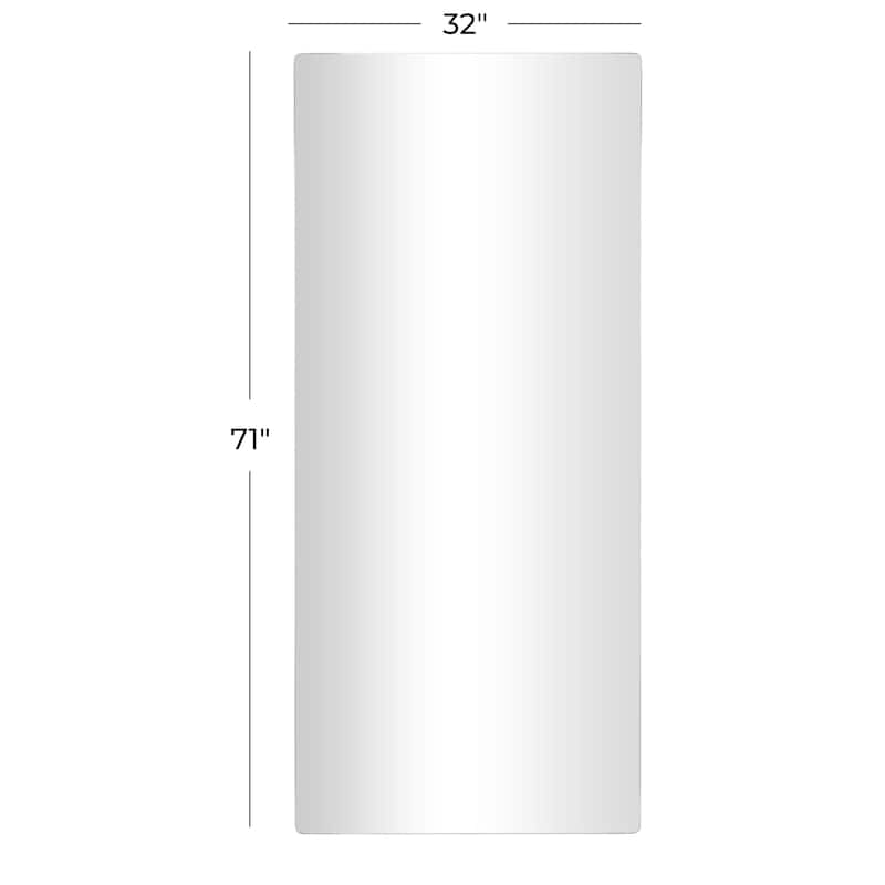 Metal Room Wall Mirror - Silver - CosmoLiving by Cosmopolitan