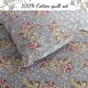 preview thumbnail 2 of 4, Copper Grove Anthurium Floral Paisley Cotton Quilt Bedding Set