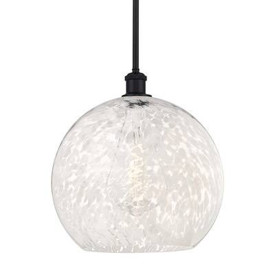 Innovations Lighting 516-1S-17-14 White Mouchette Pendant White