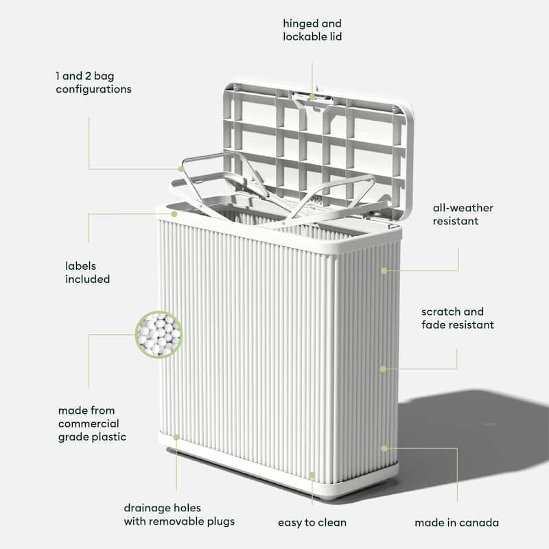 Veradek Tambour Waste Bin