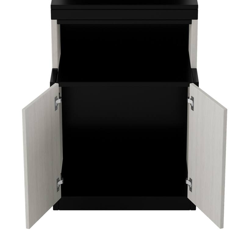 Full Size Murphy Bed with Built-in Desk and Storage - Ideal for Small Spaces, Home Offices, and Guest Rooms