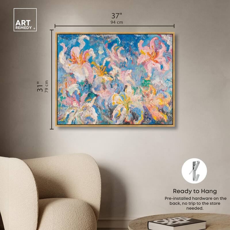 Pastel Riot I Canvas by Art Remedy