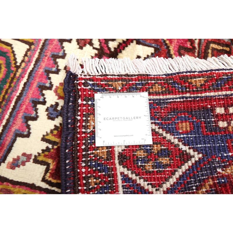 ECARPETGALLERY Hand-knotted Sarabi Burgundy Wool Rug - 7'9 x 10'8