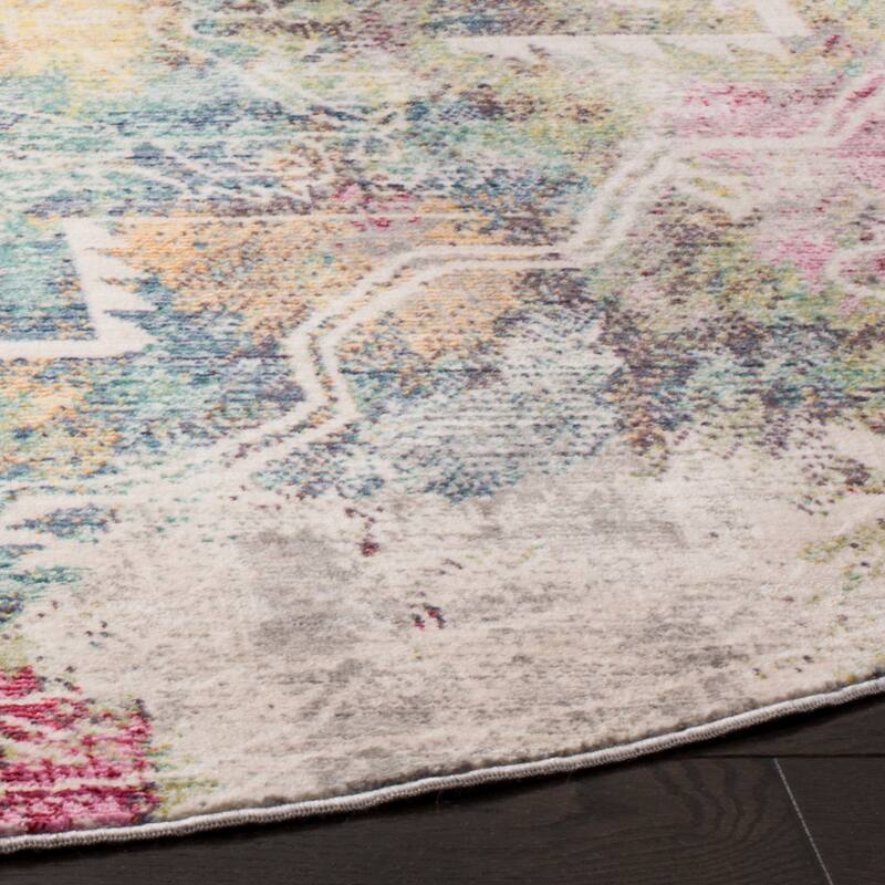 SAFAVIEH Mystique Adila Oriental Polyester Rug
