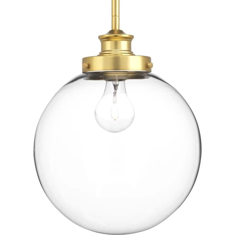 Carbon Loft McKinnon 1-light Orb Pendant - 13.250" x 12.500" x 19.250"